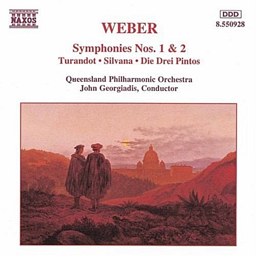 [중고] Weber : Symphonies Nos. 1 & 2