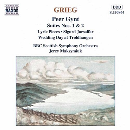 [중고] Grieg : Peer Gynt, Sigurd Jorsalfar