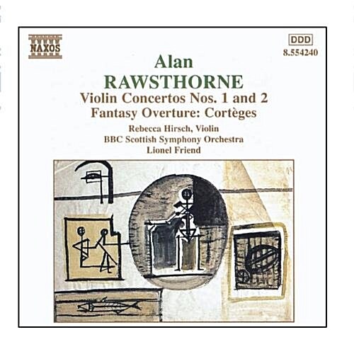 [중고] [수입] Rawsthorne : Violin Concertos Nos. 1 & 2