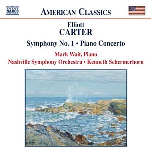 [수입] Carter : Symphony No. 1, Piano Concerto