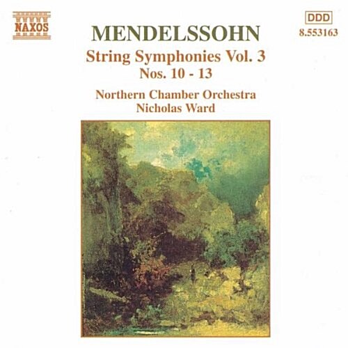[수입] Mendelssohn : String Symphonies Vol. 3