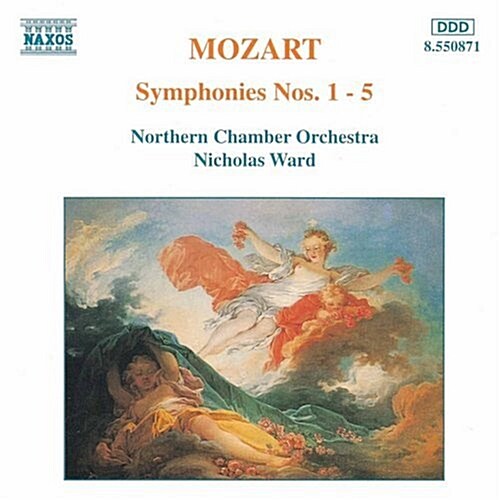 [수입] Mozart : Symphonies Nos. 1 - 5