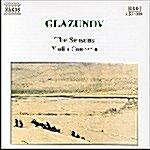 [중고] [수입] Glazunov : The Seasons, Violin Concerto