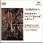 [중고] Prokofiev : Symphonies No.1  Classical  & No.5