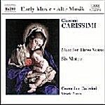 [수입] Carissimi : Mass For 3 Voices & Liturgical Motets