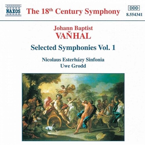 [중고] Vanhal : Selected Symphonies Vo. 1