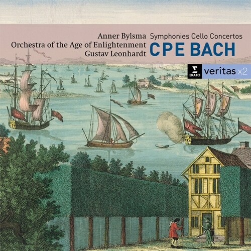 [중고] [수입] C.P.E 바흐 : 교향곡, 첼로 협주곡 [2CD]