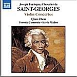 [중고] Saint-Georges : 바이올린 협주곡