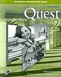 Quest Level 2 Reading and Writing Teachers Edition (Paperback, 2, Revised)