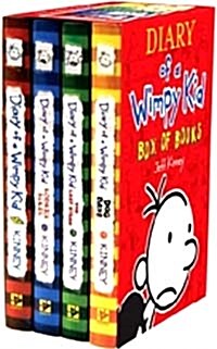 Diary of a Wimpy Kid Box Set (Paperback 4권)