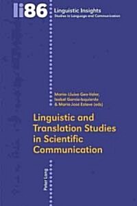 Linguistic and Translation Studies in Scientific Communication (Paperback)