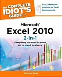 The Complete Idiots Guide to Microsoft Excel 2010 2-In-1 [With CDROM] (Paperback)