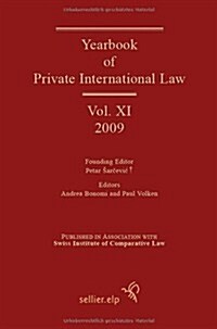 Yearbook of Private International Law: Volume XI (2009) (Hardcover)