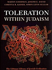 Toleration Within Judaism (Hardcover)