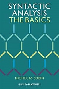 Syntactic Analysis : The Basics (Paperback)