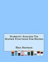 Stability Analysis Via Matrix Functions for Bizzies (Paperback)