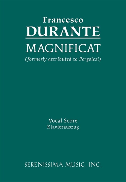 Magnificat: Vocal Score (Paperback, Vocal-Piano Sco)