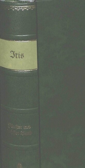 Iris: Vierteljahresschrift Fuer Frauenzimmer- Nachdruck Der Ausgabe Duesseldorf 1774 (Hardcover)