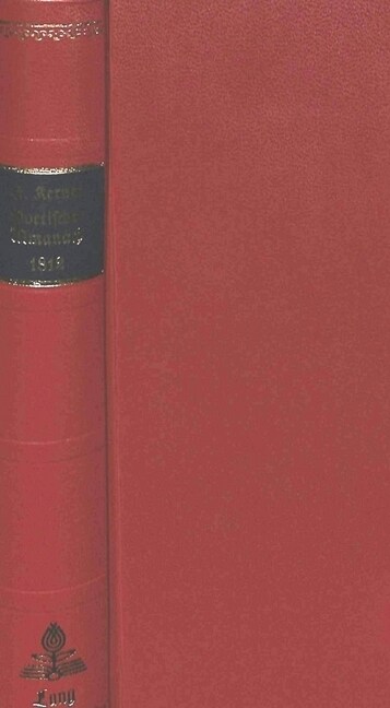 Poetischer Almanach Fuer Das Jahr 1812: Faksimiledruck Nach Der Erstausgabe (Hardcover)