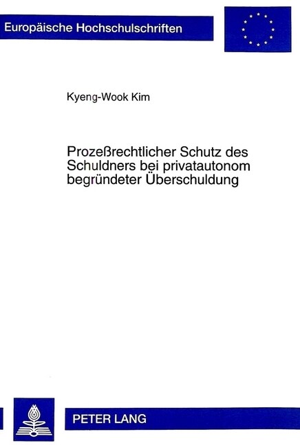 Proze?echtlicher Schutz Des Schuldners Bei Privatautonom Begruendeter Ueberschuldung (Paperback)