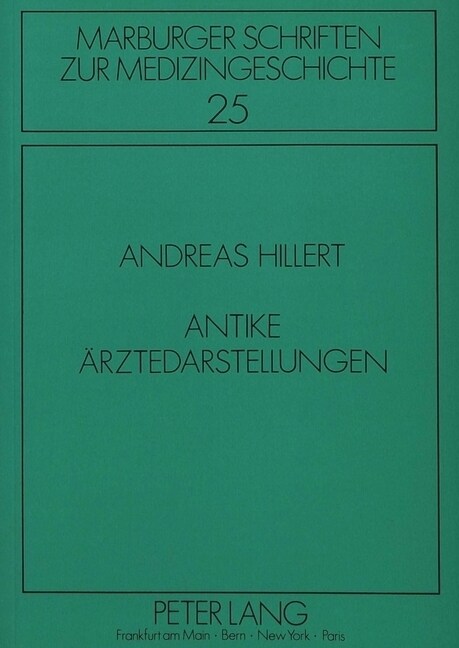 Antike Aerztedarstellungen (Paperback)