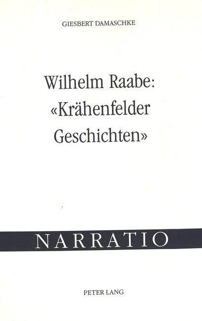 Wilhelm Raabe: 첢raehenfelder Geschichten? (Paperback)