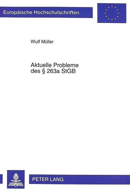 Aktuelle Probleme Des 263a Stgb (Paperback)