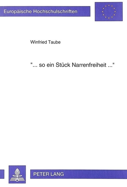 ?.. So Ein Stueck Narrenfreiheit ...? Der Berufsalltag Von Aidsfachkraeften in Selbstdeutungen-4 Fallanalysen (Paperback)