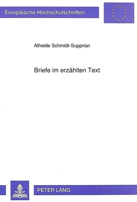 Briefe Im Erzaehlten Text: Untersuchungen Zum Werk Theodor Fontanes (Paperback)