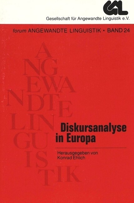 Diskursanalyse in Europa (Paperback)