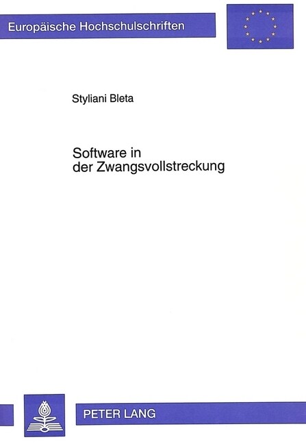 Software in Der Zwangsvollstreckung (Paperback)