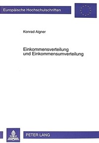 Einkommensverteilung und Einkommensumverteilung