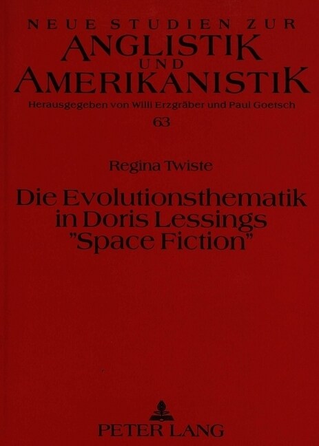 Die Evolutionsthematik in Doris Lessings 첯pace Fiction? (Paperback)