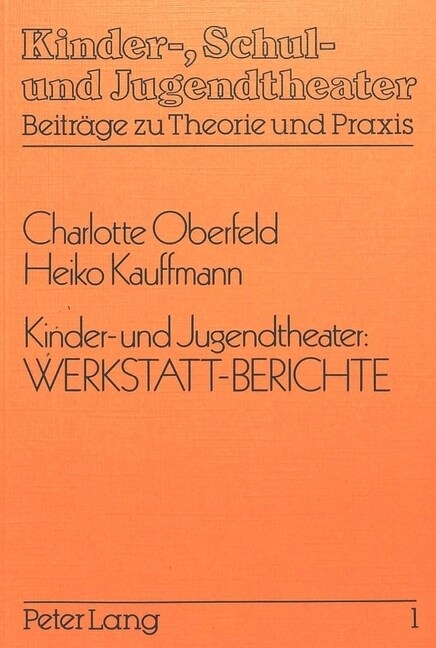 Kinder-Und Jugendtheater (Hardcover)