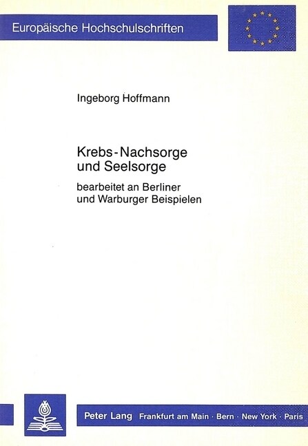 Krebsnachsorge Und Seelsorge (Paperback)