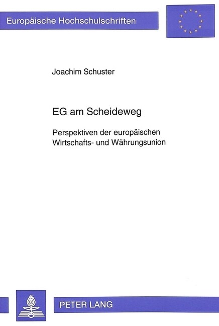 Eg Am Scheideweg: Perspektiven Der Europaeischen Wirtschafts- Und Waehrungsunion (Paperback)