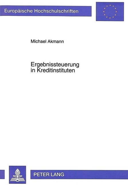 Ergebnissteuerung in Kreditinstituten (Paperback)