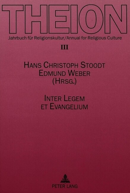 Inter Legem Et Evangelium (Paperback)