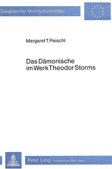 Das Daemonische Im Werk Theodor Storms (Paperback)