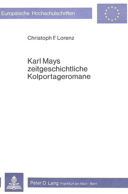 Karl Mays Zeitgeschichtliche Kolportageromane (Paperback)