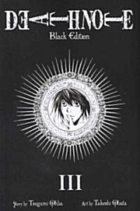 Death Note Black Edition, Vol. 3 (Paperback, Black)