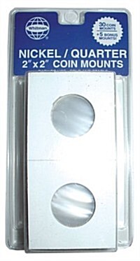 Whitman 35 Count Mylar Nickel & Quarter Coin Holders (Other)