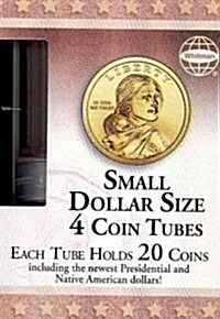 Small Dollar Size 4 Coin Tubes (Other)