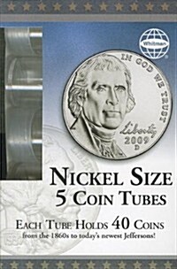 Whitman Nickel Size 5 Coin Tubes (Other)