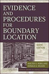 Evidence and Procedures for Boundary Location (Hardcover, 6)