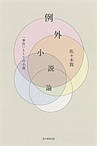 例外小說論 「事件」としての小說 (朝日選書) (單行本, 384th)