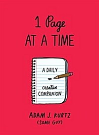 1 Page at a Time (Red): A Daily Creative Companion (Paperback)