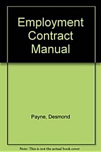 Employment Contract Manual (Hardcover)