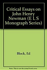 Critical Essays on John Henry Newman (Paperback)