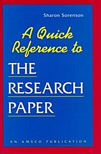 A Quick Reference to Research Paper (Paperback)